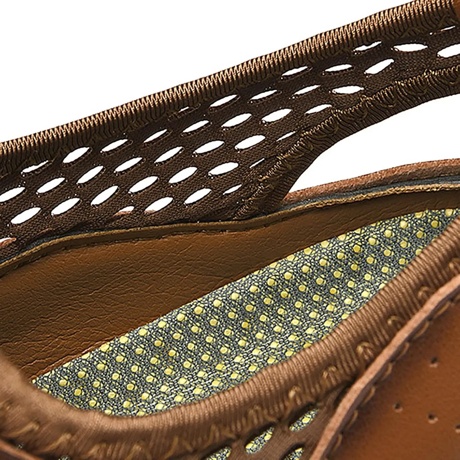 2023 Men's New Versatile Trendy Handmade Large Beach Shoes Hollow Mesh Shoes Sandals for Men