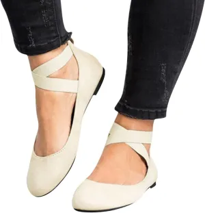 Aniywn Women's Slip On Walking Loafers Ballet Shoes Mesh Shoes Tennis Casual Flat Knit Comfort Work Athletic Shoes