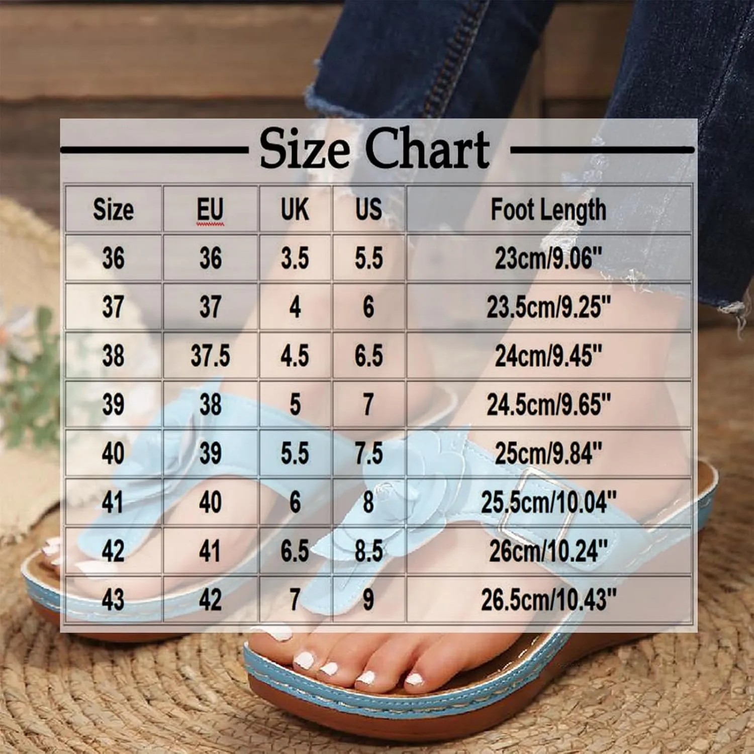 Arch Support Flip Flops Women Comfort Orthopedic Sandals Dressy Summer Chic Flower Slip on Wedge Thong Sandal Slides