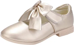 Children Shoes White Leather Shoes Bowknot Girls Shoes Single Shoes Performance Shoes School Shoes for Girls