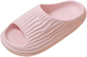 Cloud Slides for Women and Men Slippers Fashion Simple Pattern Women Thick Soft Soles Comfortable Non Slip