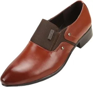 Dress Shoes for Men Comfortable Men's Patent Leather Casual Shoes Stylish Flats for Everyday Wear