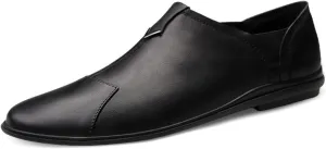 Dress Shoes for Men Men's Breathable Leather Casual Shoes Comfortable Stylish Footwear for Everyday Wear