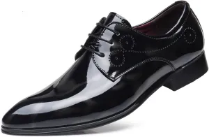 Dress Shoes for Men Men's Breathable Leather Casual Shoes Stylish Comfortable Footwear for Everyday Wear