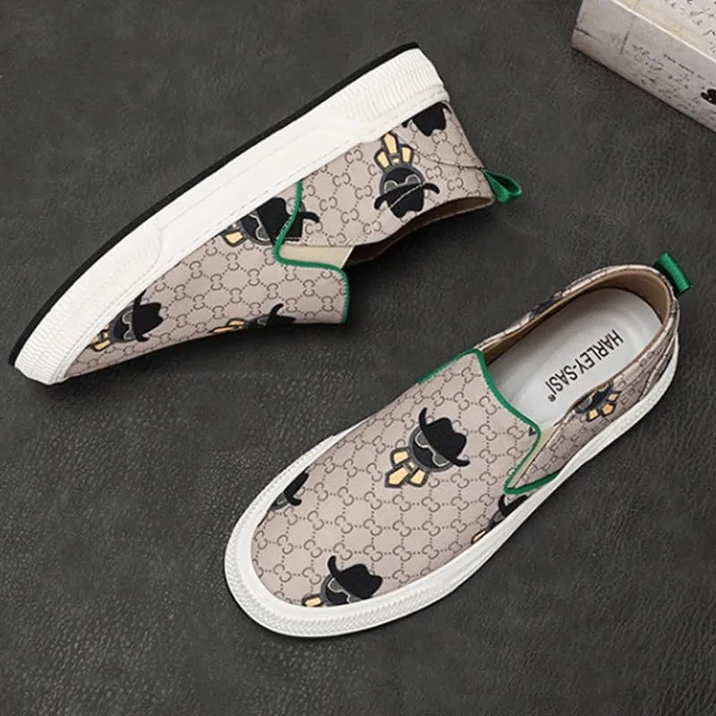Everyday Essential Men's Slip-On Canvas Loafers - Simple Yet Stylish, Perfect for Quick Trips or Relaxing at Home