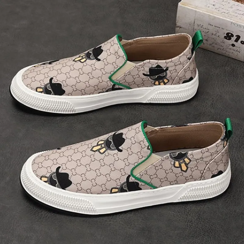 Everyday Essential Men's Slip-On Canvas Loafers - Simple Yet Stylish, Perfect for Quick Trips or Relaxing at Home