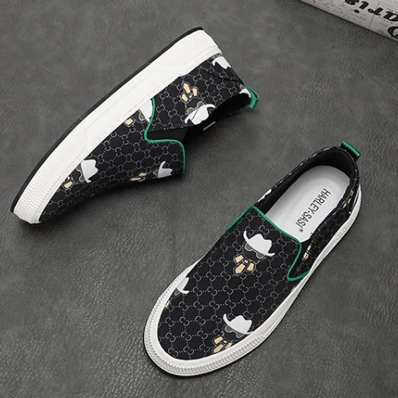 Everyday Essential Men's Slip-On Canvas Loafers - Simple Yet Stylish, Perfect for Quick Trips or Relaxing at Home