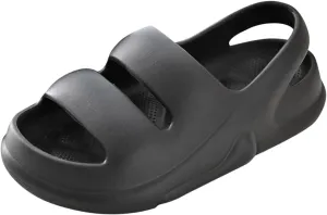 Fashion All Seasons Men Sandals Flat Soles Thick Soles Non Slip Comfortable Indoor And Outdoor Cork Bed Sandals