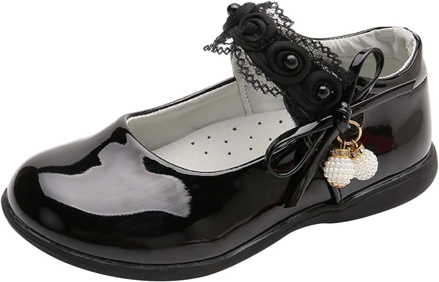 Girl Shoes Small Leather Shoes Single Shoes Children Dance Shoes Girls Performance Shoes Girls Tennis Shoes Size 1