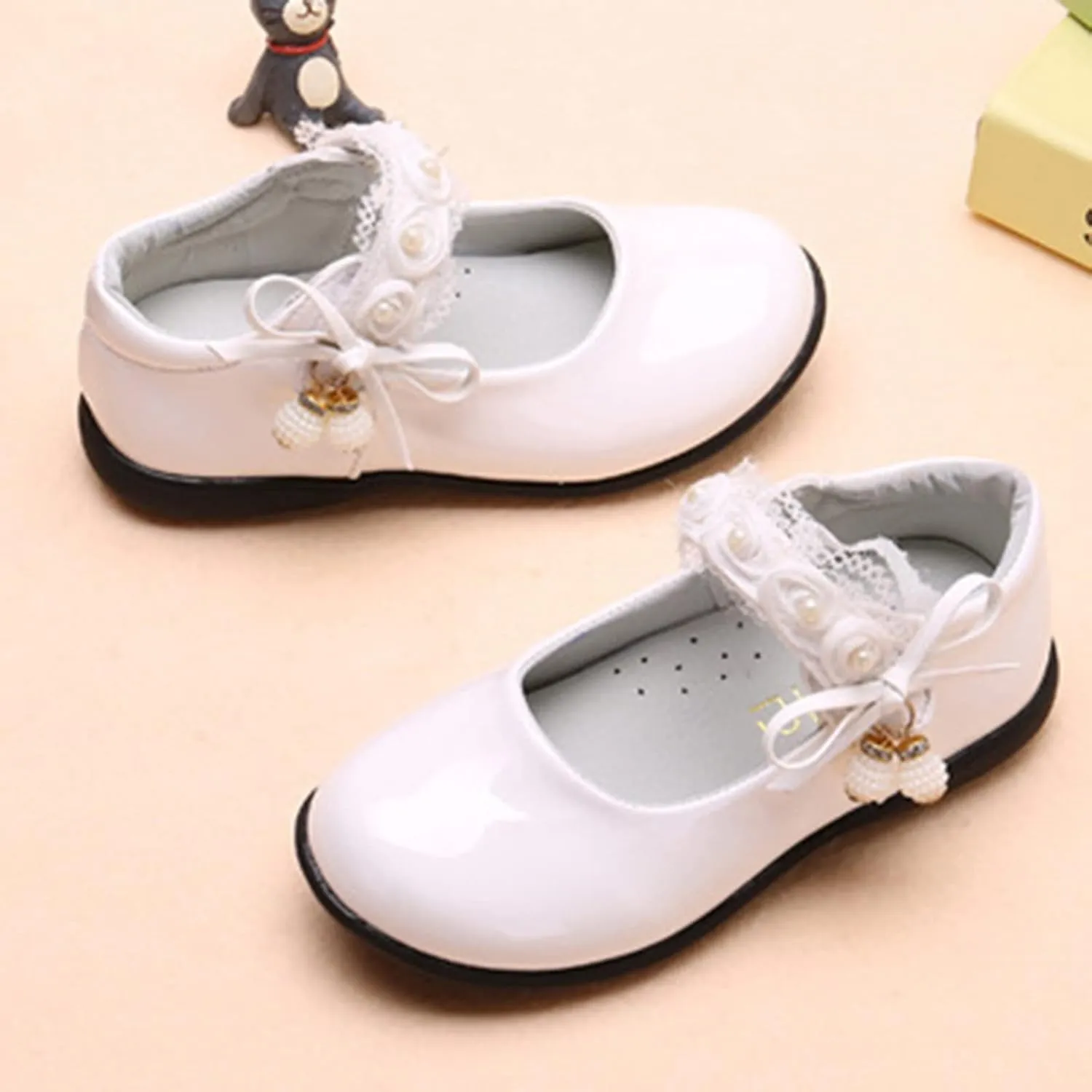 Girl Shoes Small Leather Shoes Single Shoes Children Dance Shoes Girls Performance Shoes Girls Tennis Shoes Size 1