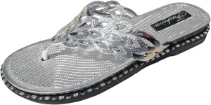 Ladies Summer Home Outdoor Beach Flip Flops Hollow Flat Bottom Clip Toes Big Size Sandals Heeled Flip Flops for