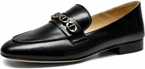 Loafers for Women Women's Casual Round Toe Flat Heel Shoes Comfortable Everyday Footwear