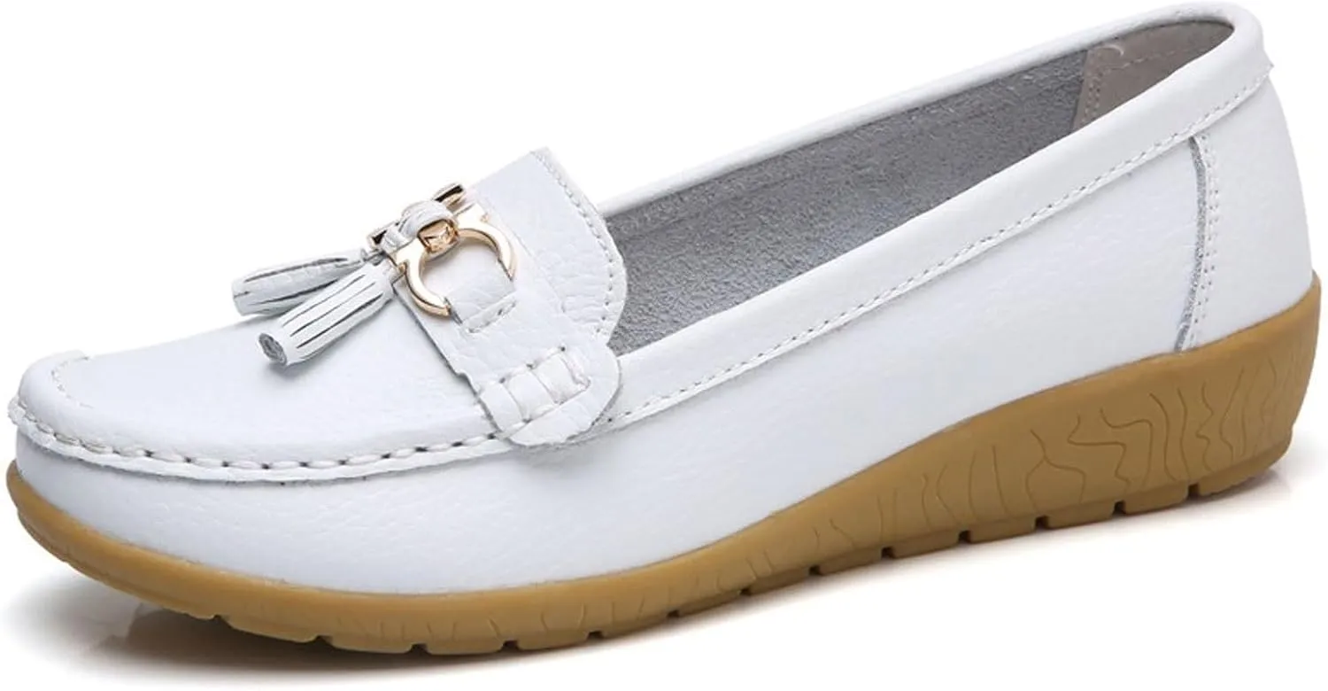 Loafers for Women Women's Spring Flat Casual Shoes Comfortable and Stylish Footwear for Everyday Wear