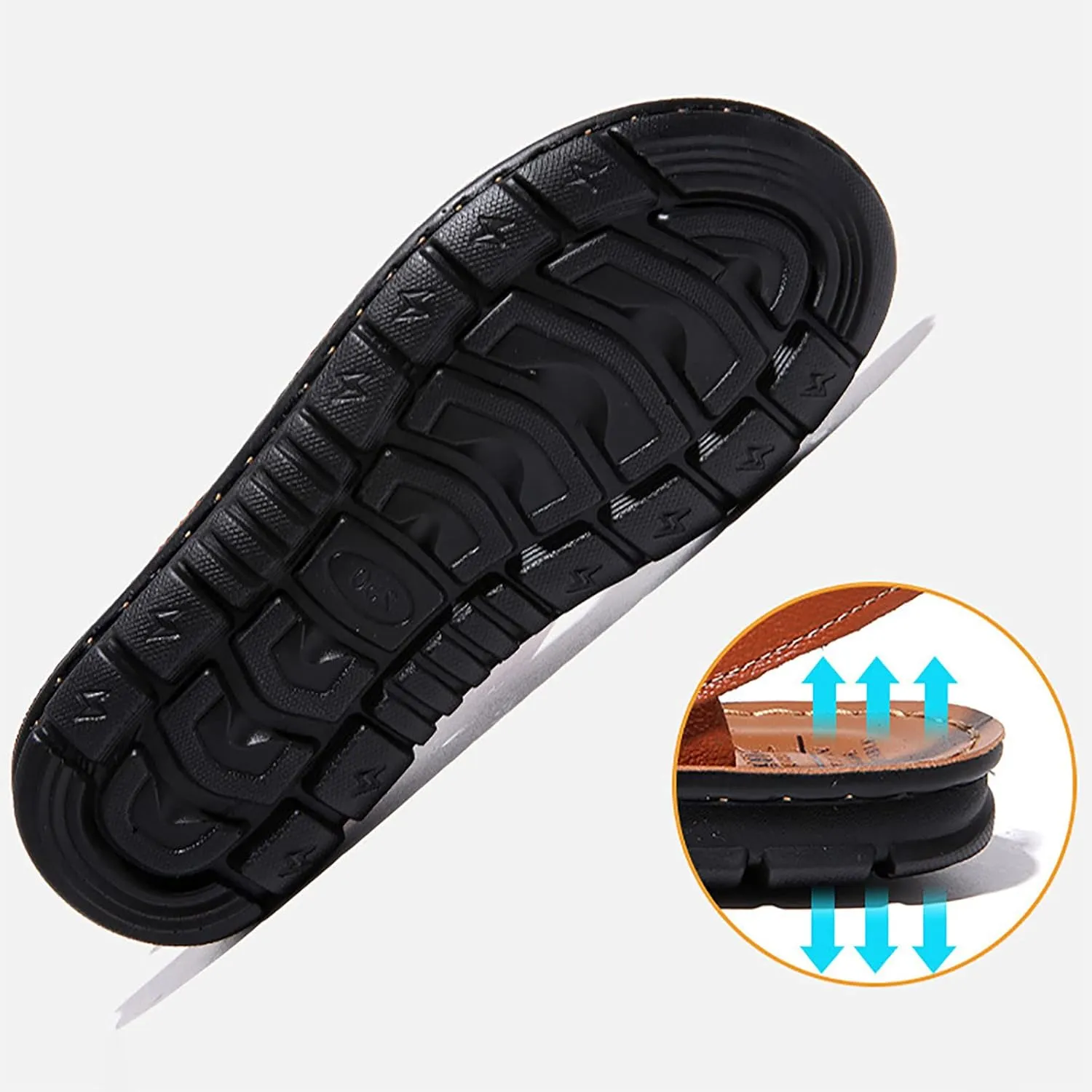 Male Summer Comfort Middle Slippers Sandals Use Shoes Official Sandals for Men