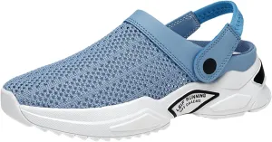 Men Casual Soft Flat Slippers Breathable Lightweight Walking Shoes Fashion Slides Slippers