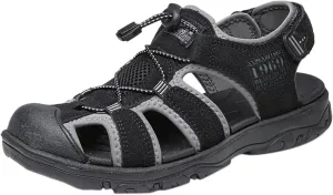 Men Sandals Fashion Closed Toe Flat Shoes Men Wading Sports Sandals Casual Summer New Outdoor Leisure Beach Shoes