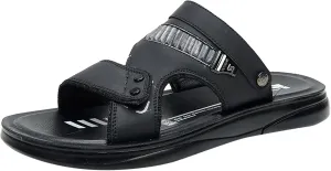 Men Sandals Fashion Simple Summer New Pattern Casual Breathable Flat Bottom Comfortable Non Mens Beach Sandals