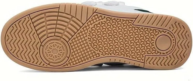 Men’s All-Season Lace-Up Sneakers – Trendy Lightweight Platform Shoes for Outdoor Walking, Casual Skateboarding, and Everyday Fashion | Comfortable & Stylish
