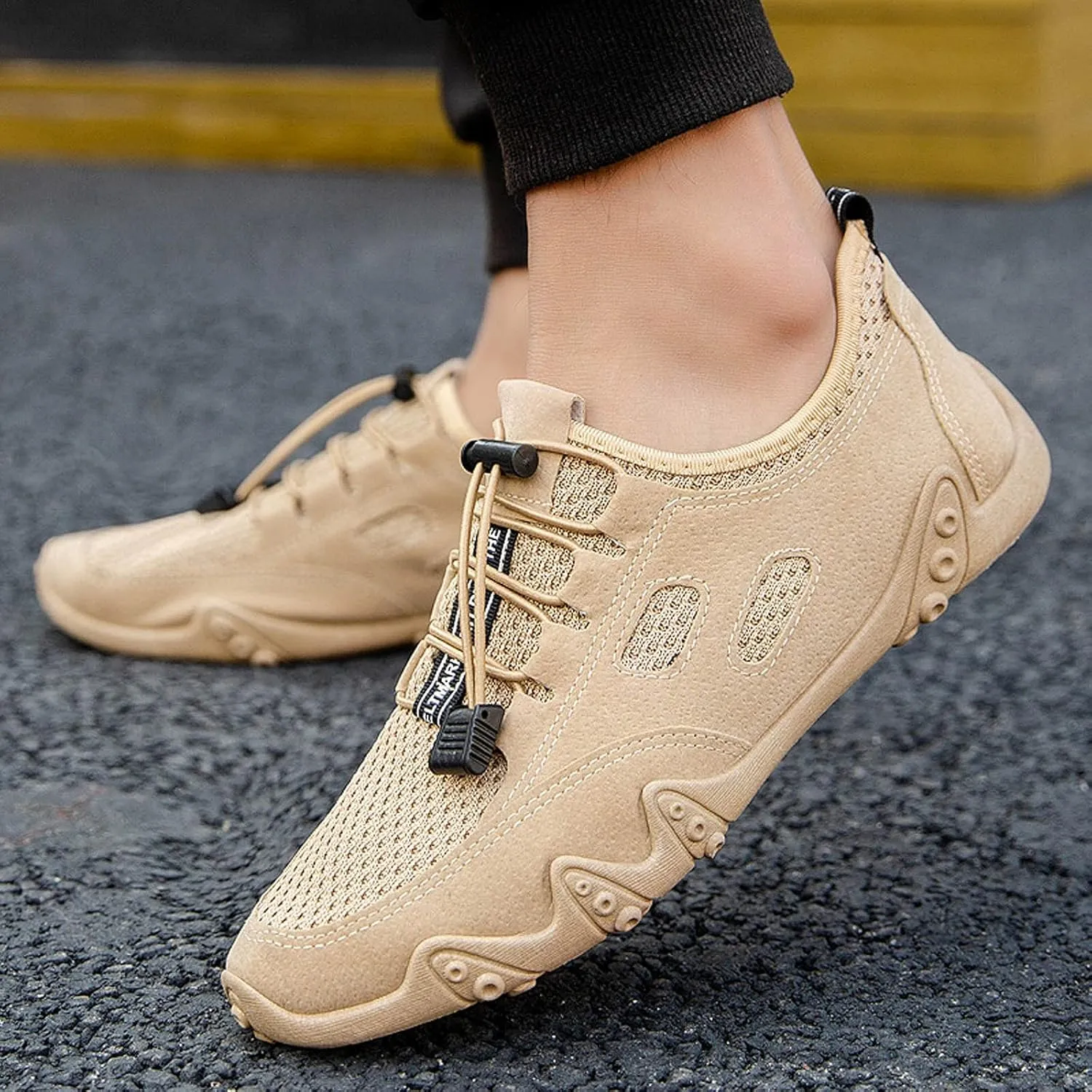 Mens Oxfords Lace-Up Lightweight Casual Walking Shoes Tennis Shoes Men Walking Dress Casual Shoes Black Sneakers Brown Tennis Shoe Loafers Casual Slip On