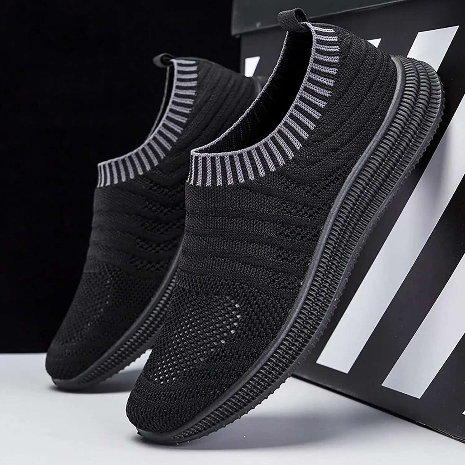 Mens Slip on Shoes Mens Tennis Shoes Shoe for Men Walking Shoe for Men Casual Lightweight Sneaker