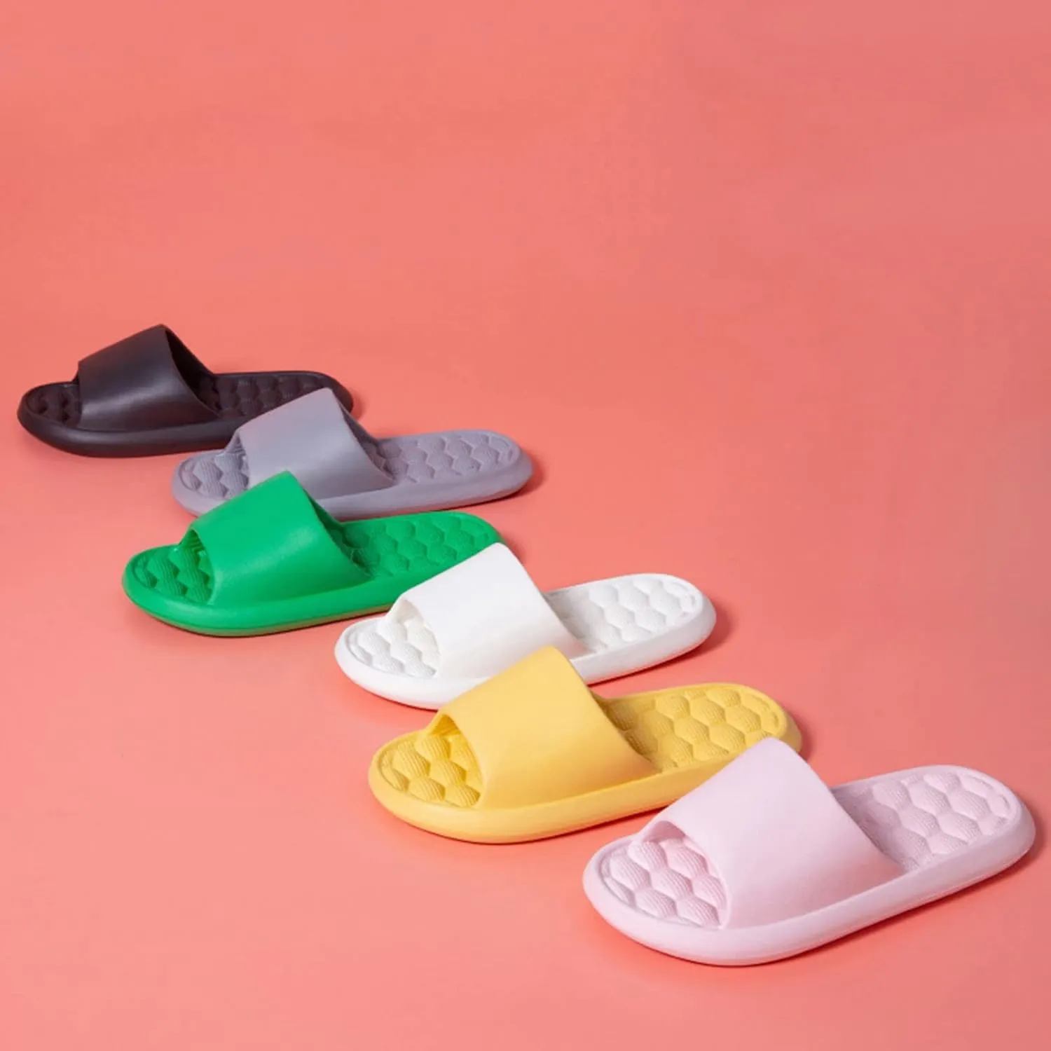 Non Slip Slides for Women and Men Spring Ladies Footwear Unisex Lovers Flat Shoes Women Shoes Home Slippers