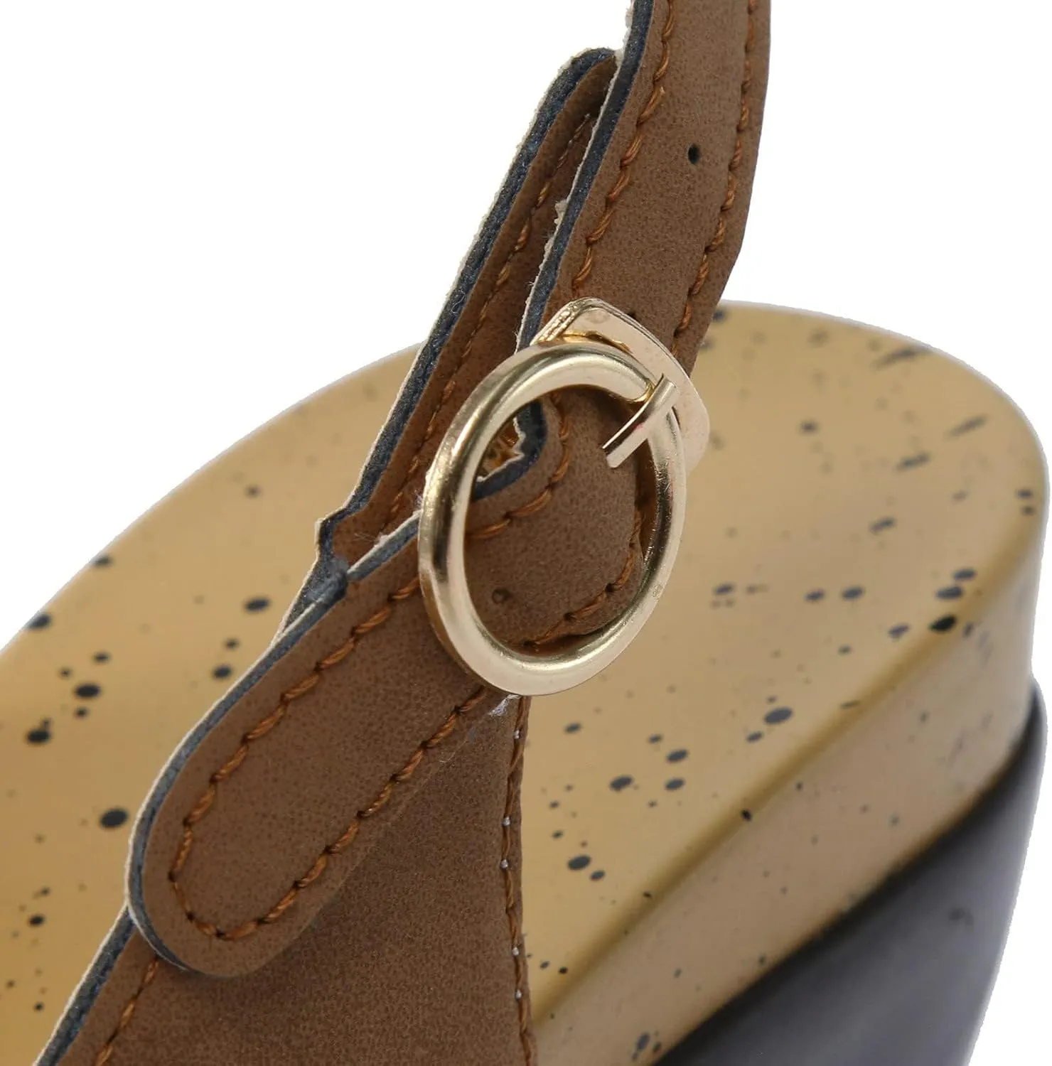 Orthopedic Sandals for Women Comfortable Low Chunky Heel Sandals Ladies Elegant Cute Heeled Shoes Breathable Open-Toe Slingback Non Slip Sandal Indoor Outdoor for Summer
