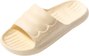 Pillow Slippers for Women and Men Womens Slippers Fashionable All Season New Pattern Simple Solid Color