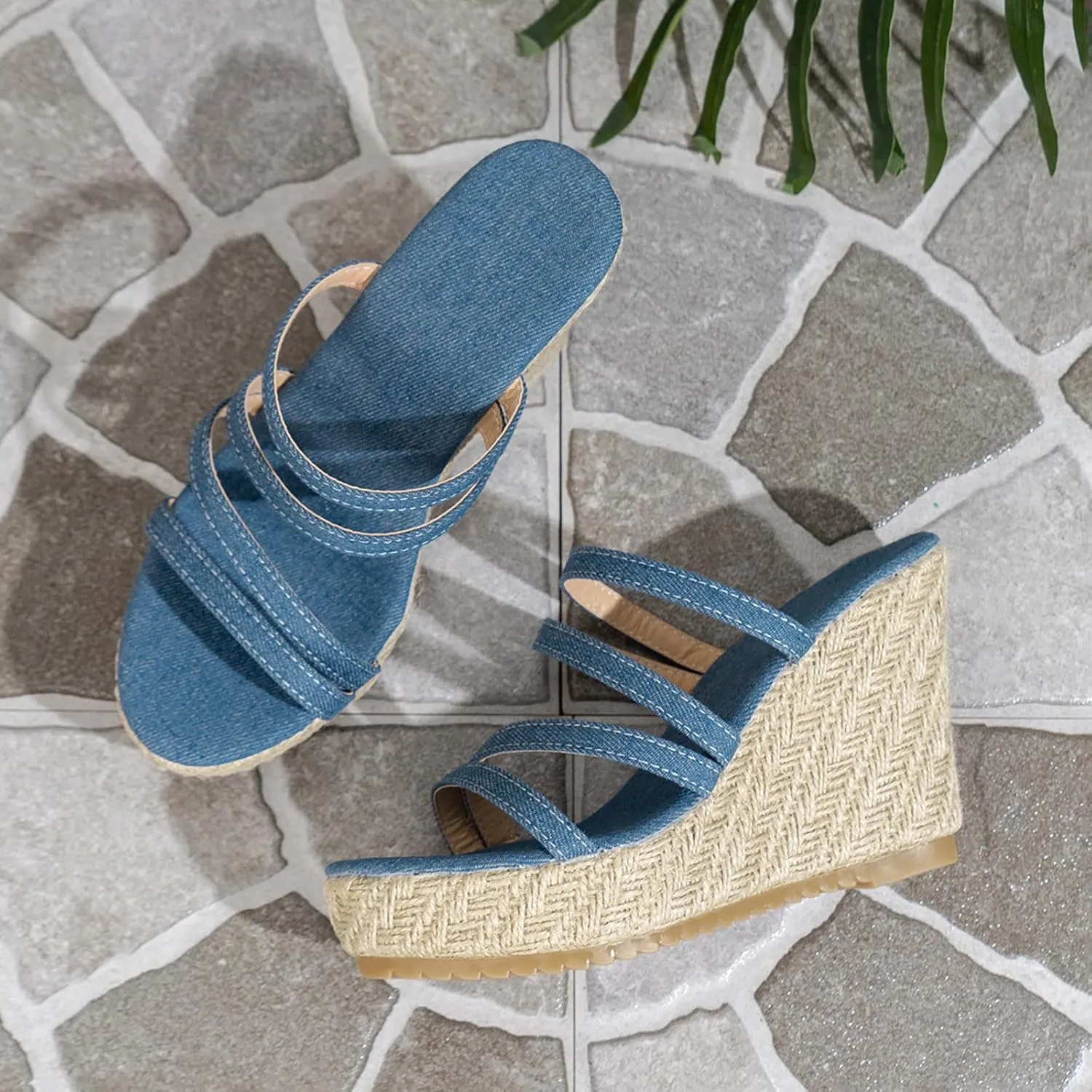 Platform Sandals for Women Dressy Espadrille Shoes Womens Wedge Sandals Comfort Open Toe Strappy Flatform High Heels