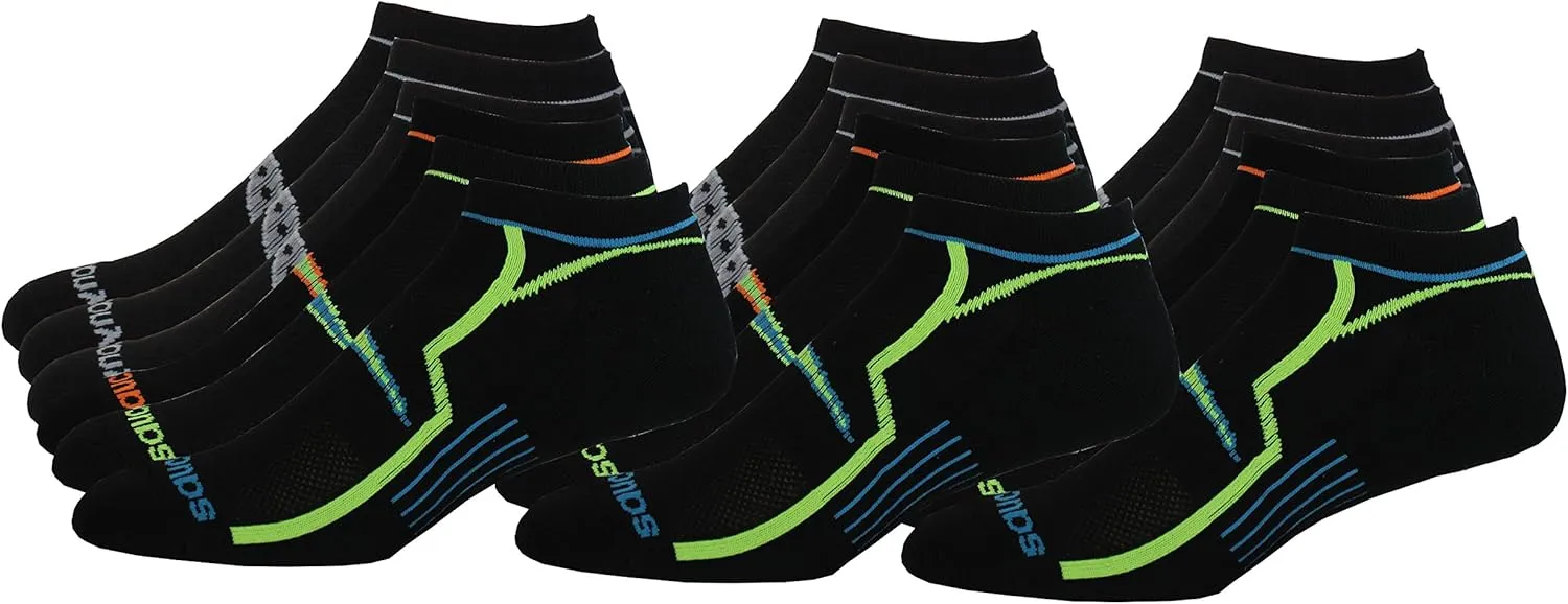 Saucony Men's Performance No-Show Sock