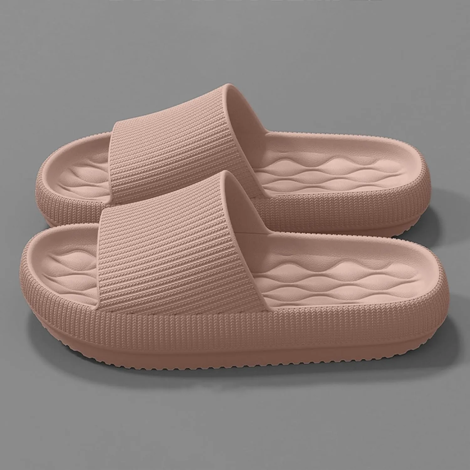 Shower Slippers for Women Men Home Leisure Sandals for Women Outdoor Wear Non Slip and Non Smelly Thick Soled Slippers