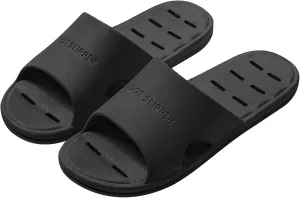 Slides with Drain Holes Lightweight Beach Sandals Unisex Indoor Slippers Slip Bath Slippers Soft Sole Quick Drying