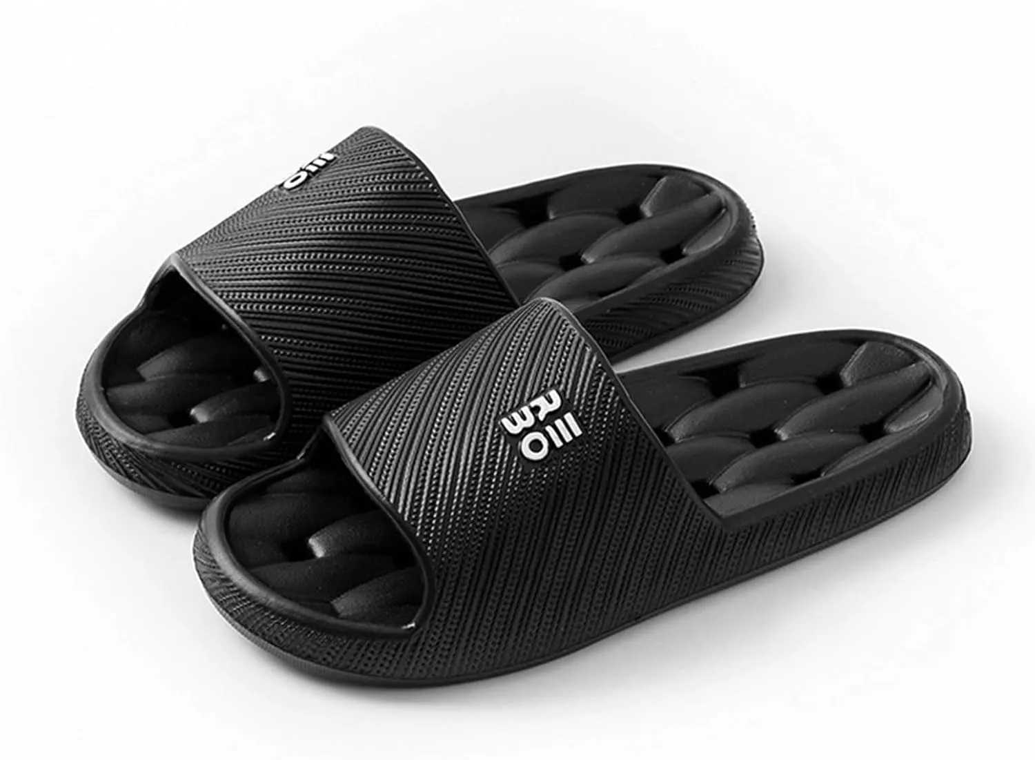 Slippers EVA Breathable Shoes Water Leaking and Quick Drying Women's Letter Home Sandals Slip and Smell Home Slippers
