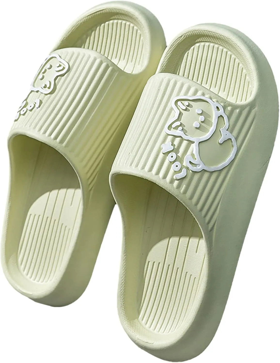 Slippers for Men and Women 2025 Summer New Cute Slippers Female Cartoon Wearing Slip Soft Sole Home Slipper Indoor