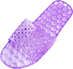 Slippers Indoor Home Beach Non Slip Sandal Summer Crystal Sandals Women Transparent Jelly Flat Bottomed Slip Soft Bottom
