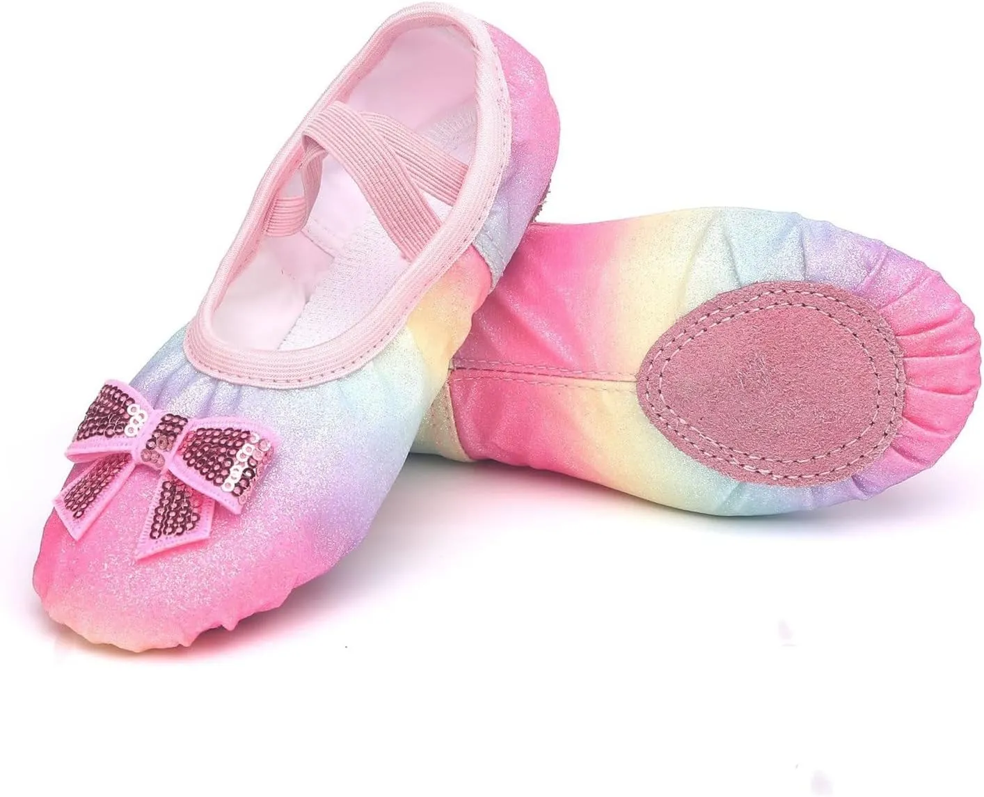 Toddler Girl Colorful Shoes Children Warm Dance Ballet Performance Shoes Dance Yoga Performance Shoes for 2 to