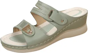 Wedge Sandals Women Dressy Comfortable Orthopedic Sandals Fashion Summer Slip on Slides Casual Walking Wedges 2025