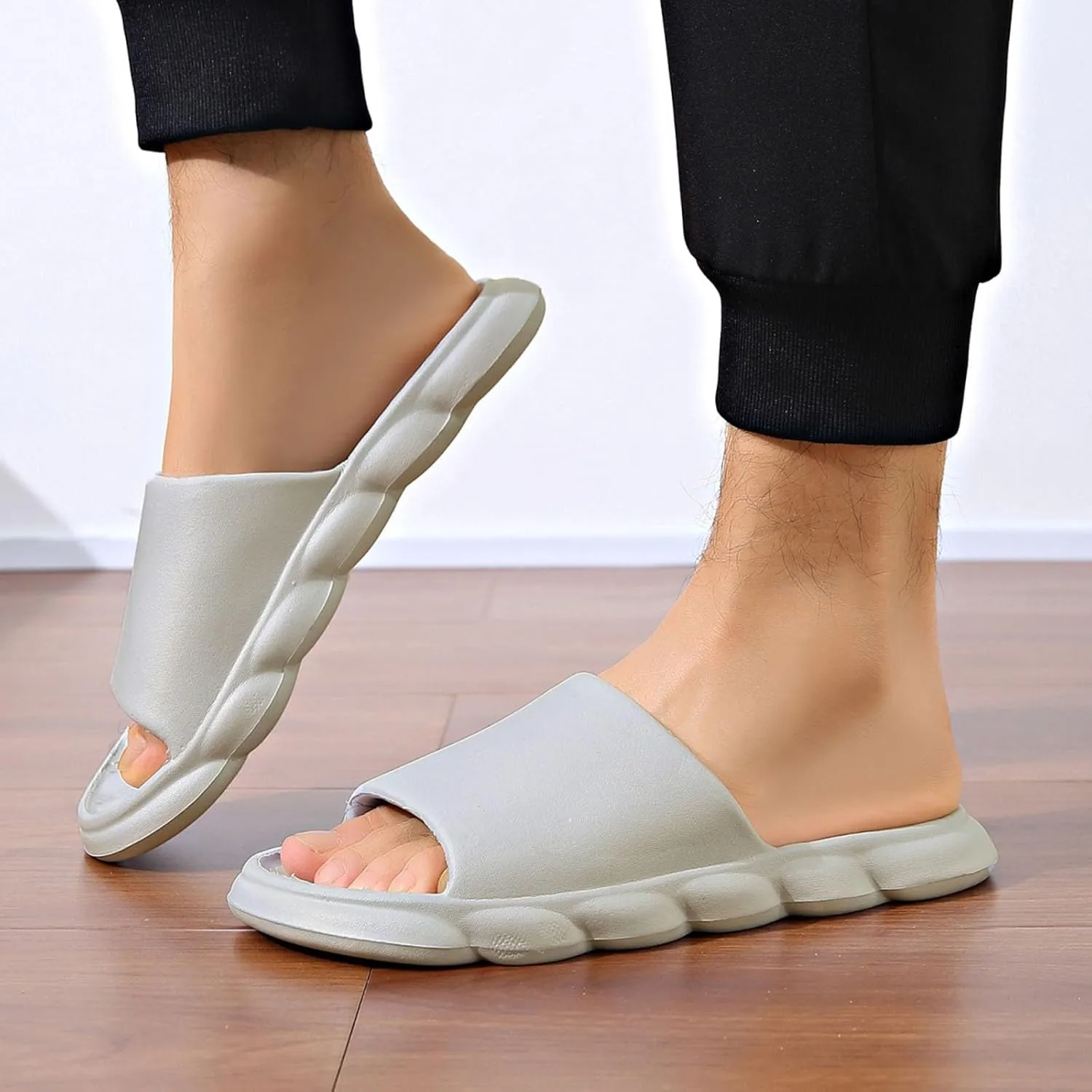 Womens Bathroom Shower Slippers Couples Casual Fashion Non Slip EVA Home Indoor Outdoor Wear Slippers
