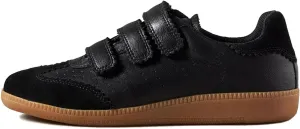 Women's Low Top Retro Sneakers Hook and Loop Closure Lightweight Casual Shoes