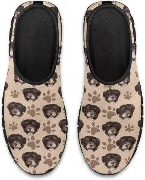 Women's Printed Travel Shoes Slip On Casual Loafers Lightweight Comfort Fashion Sneaker Low-Cut Casual Shoes Black