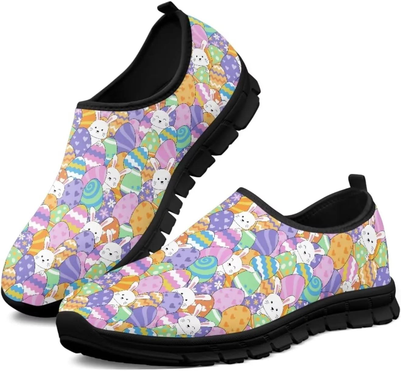 Women's Slip on Walking Shoes Low Top Mesh Sneakers Non Slip Low Top Athletic Teenis Shoes Work Loafers