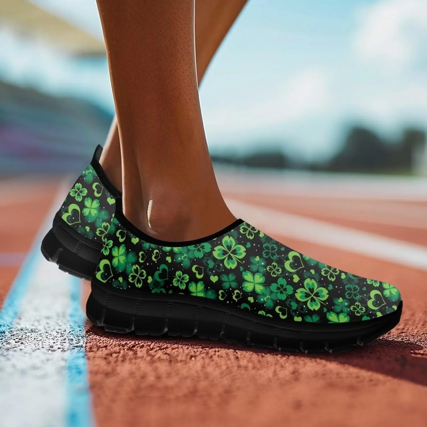 Women's Slip on Walking Shoes Low Top Mesh Sneakers Non Slip Low Top Athletic Teenis Shoes Work Loafers