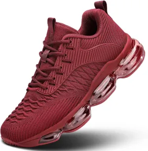 Womens Walking Running Shoes Air Cushion Basketball Sneakers Fashion Tennis Breathable Sport Gym Fitness Cross Trainers Shoes