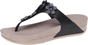 Women's Wedges Platform Flip Flop Sandals Flip Flops for Women Yoga Mat Comfortable Summer Beach Walking Thong Cushion Sandals Slip On Indoor Outdoor